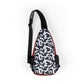 Urban Camo Chest Bag - Stylish Sling Backpack for Everyday Adventures, Cross Body Sling Bag, Chest Bag, Crossbody Backpack, Travel Bag.