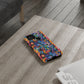 Psychedelic Visions Vibrant Samsung, iPhone and Google Pixel Phone Cases - Colorful Artistic Design