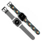 Ethereal Feathers Colorful Design Watch Band - Perfect Gift for Art Lovers,