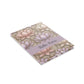 Personalized Stained Glass Lotus Blossom Hardcover Notebook — Custom Name and Affirmation Puffy Cover Journal.
