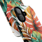 Tropical Monstera Leaf Phone Case - Stylish Tough Magnetic Cases, Floral Protection, Summer Vibe, Gift for Nature Lovers, Trendy Mobile Accessories