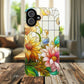 Floral Stained Glass Reverie Tough iPhone Magnetic Case, iPhone Cover, Protective Case, Flower Design, Gift for Her, Nature Lover