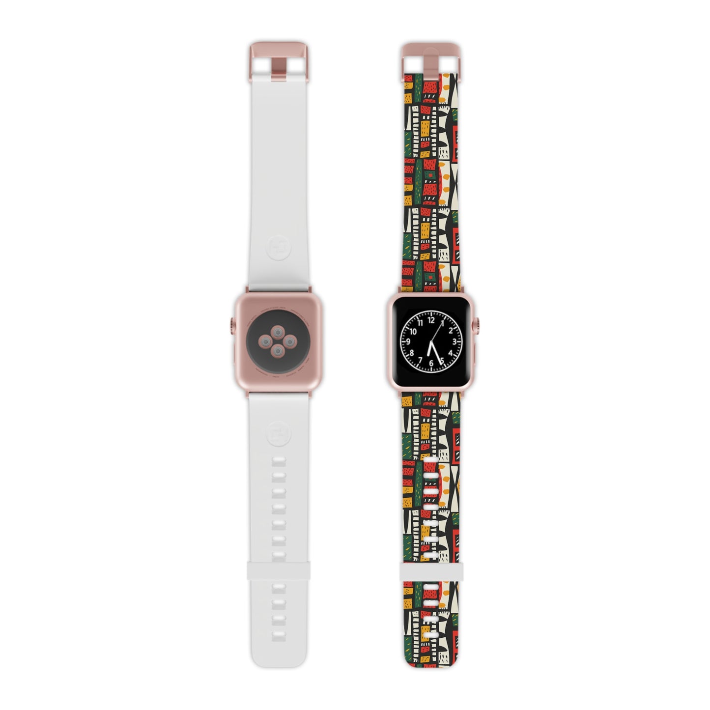 Tribal Harmony Vibrant Apple Watch Band, Colorful Watch Strap, Unique Wristband for Apple Watch, Artistic Accessory, Trendy Gift Idea, Seasonal Style