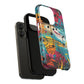 Vibrant Music Note Phone Case, Tough Magnetic Case, Music Lover Gift, Colorful Phone Accessory, Customizable Phone Cover, Unique Gift Idea