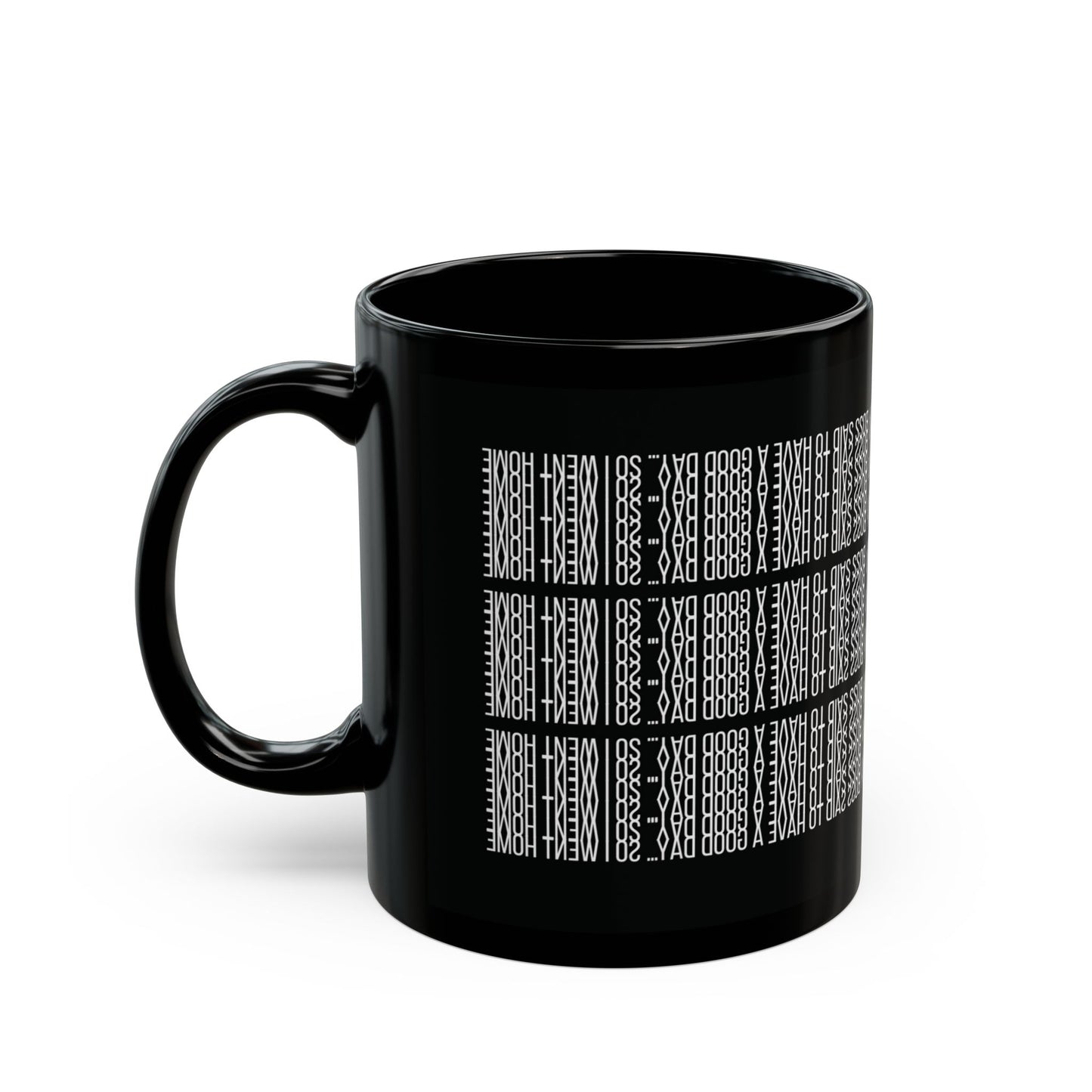 Funny Hidden Message Mug - “My Boss said to have a good day… so I went home.”- Viral Optical Illusion Mug - Secret Sarcastic Work Message - Dishwasher Safe, Unique Gifts for Coffee Lovers, Home & Office Decor, Holiday Present.