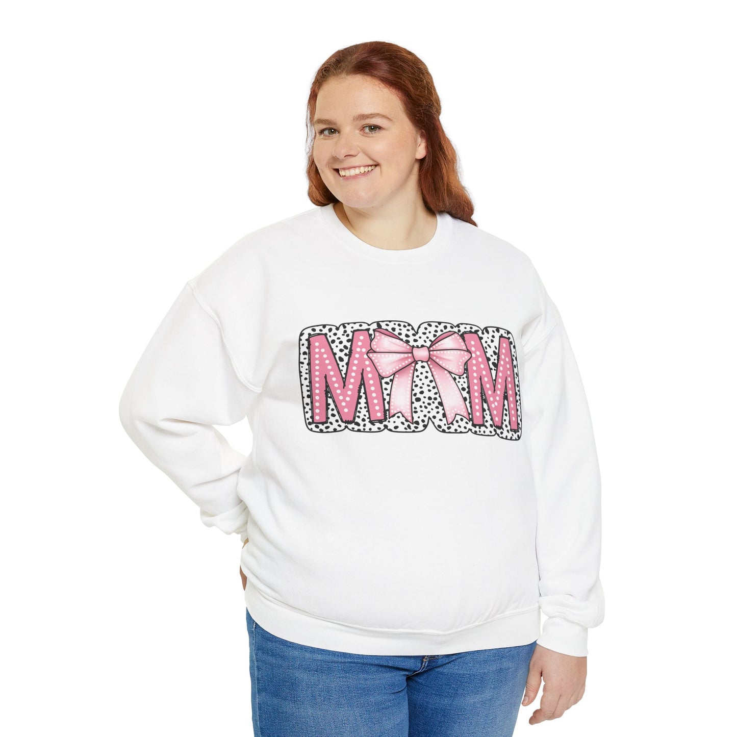 MOM Sweatshirt: Unisex Heavy Blend Crewneck