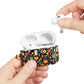 Whimsical Feline Garden AirPod Cases (AOP) - Fun & Colorful Accessories for Pet Lovers.