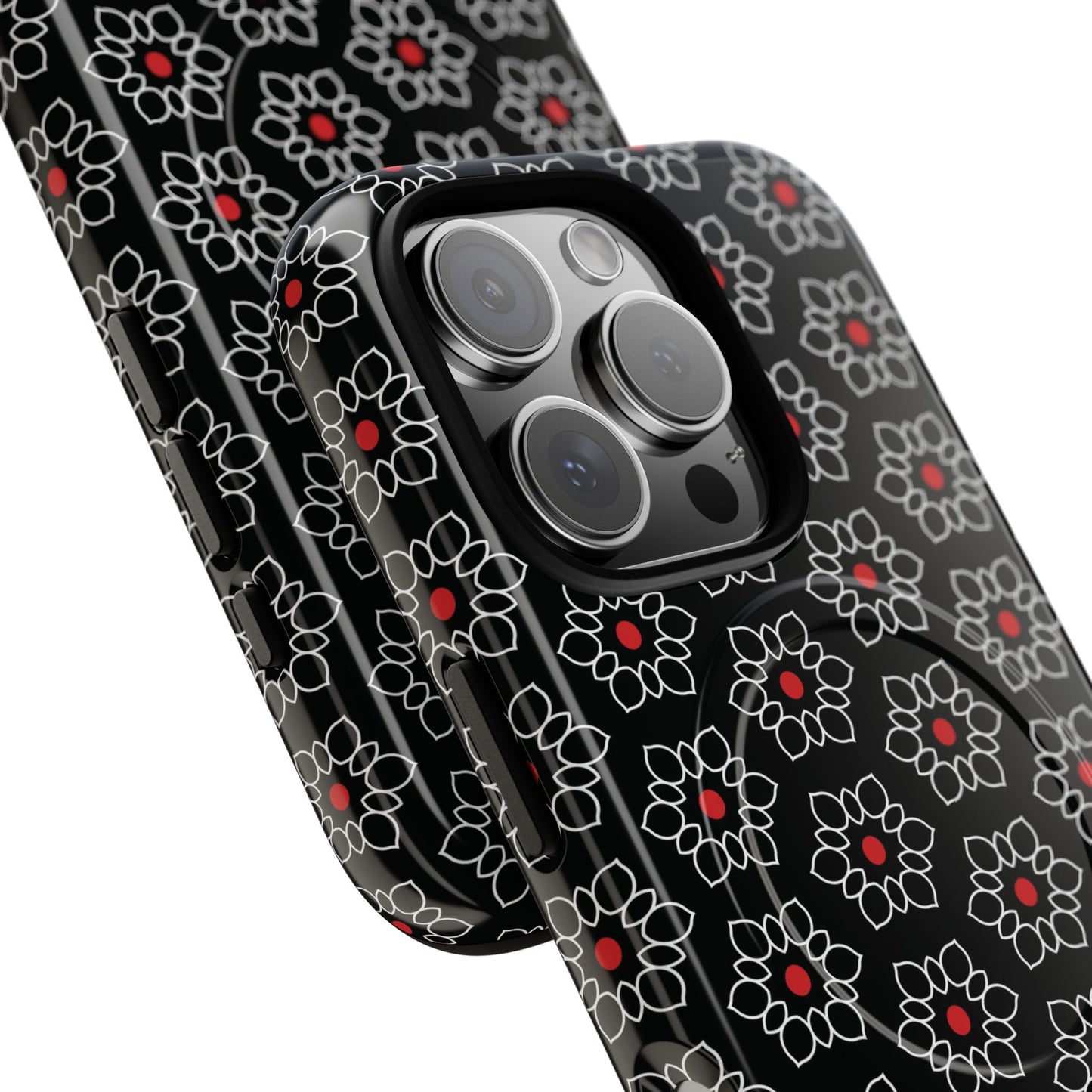 Floral Power Magnetic Tough iPhone Cover | Tough iPhone Cover, Floral Design, Custom iPhone Accessory, Gift for Her, iPhone Case