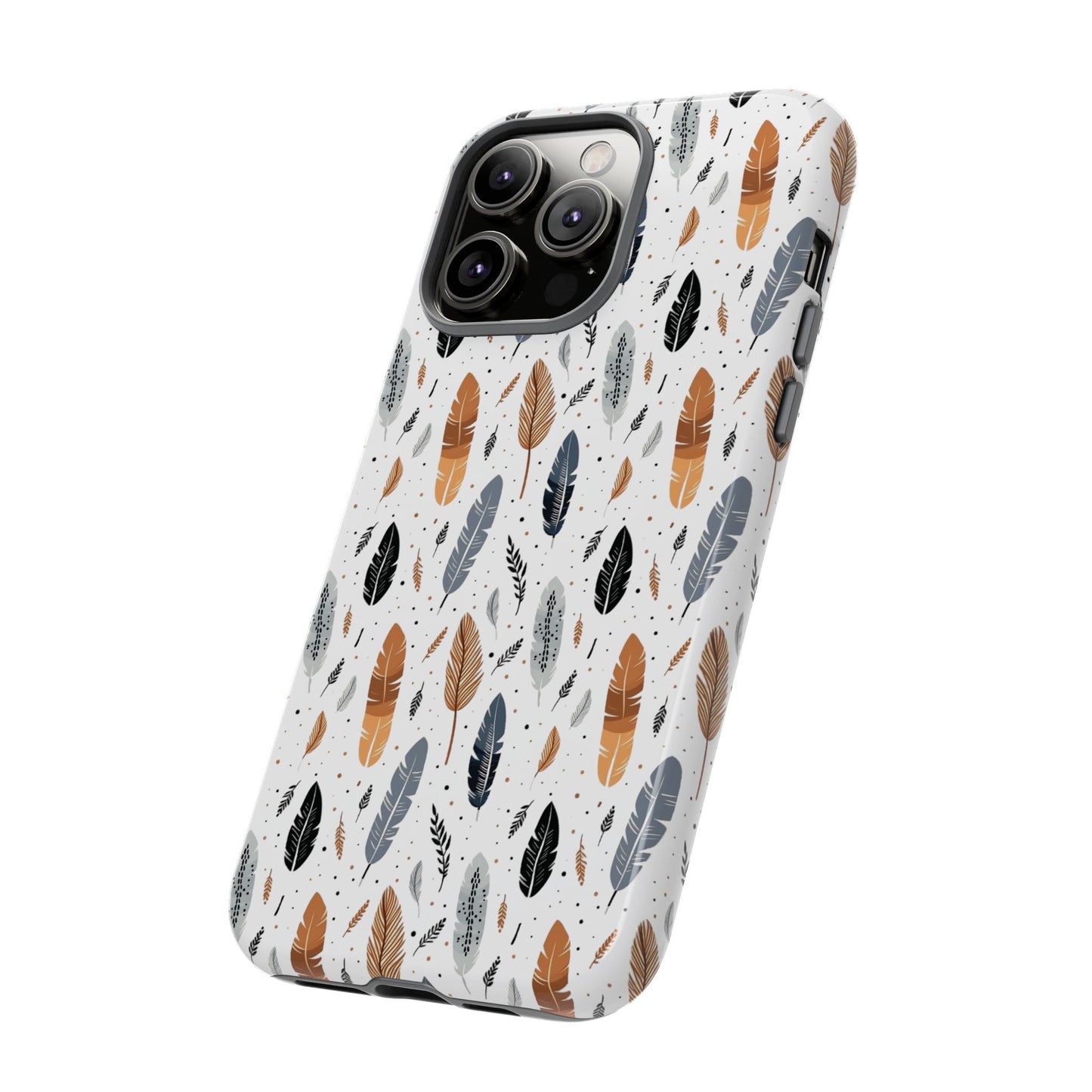 Whispering Feathers iPhone Tough Cases