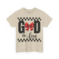 GOD is LOVE Charm Unisex Heavy Gildan Cotton Tee.