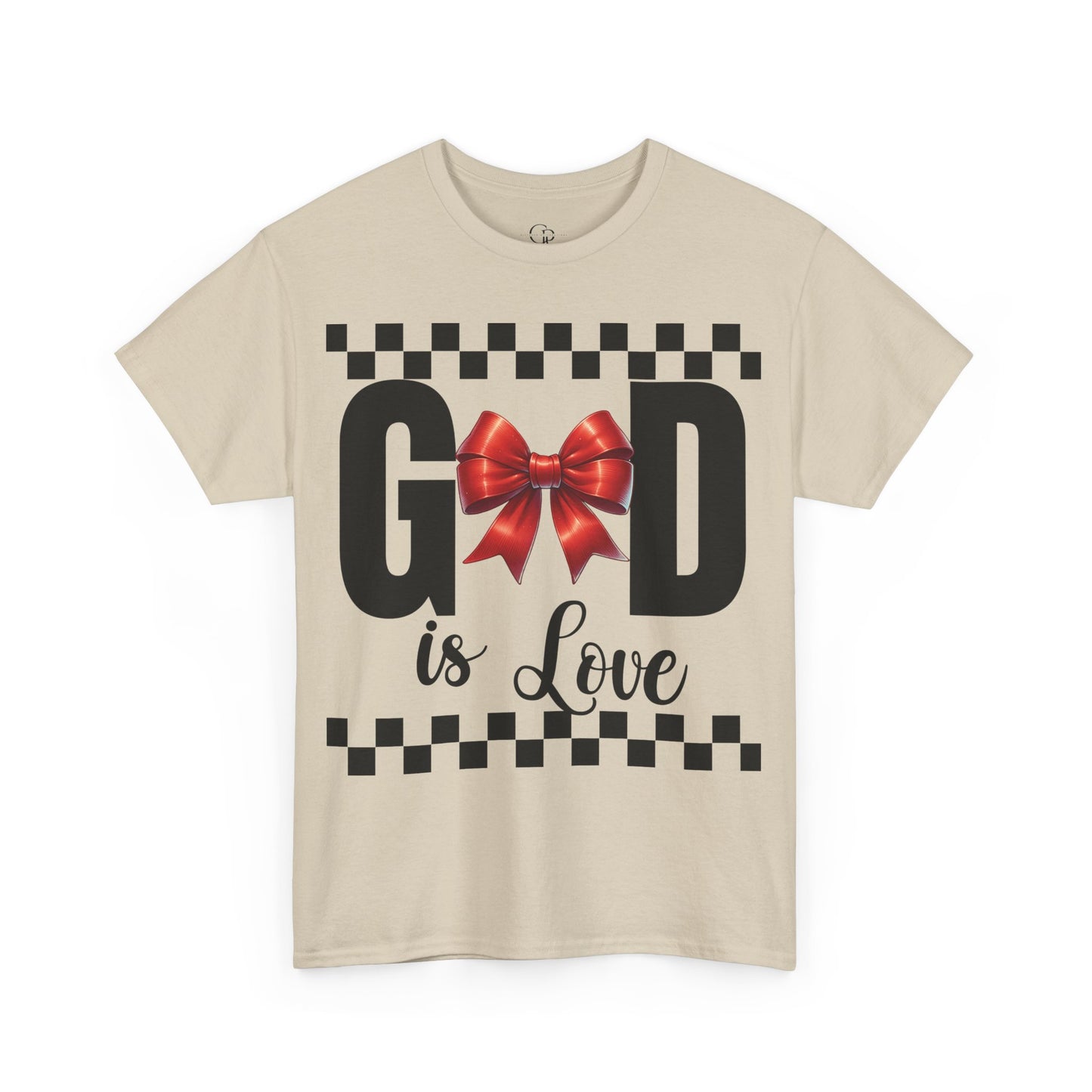 GOD is LOVE Charm Unisex Heavy Gildan Cotton Tee.