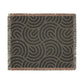 Monochrome Maze Tapestry Woven Blanket