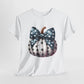 Polka Dot Pumpkin Charm Unisex Heavy Cotton Tee