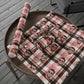 Personalized Image Plaid Wrapping Paper Roll — Pink Tartan Gift Wrap