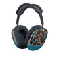 Personalized AirPod Max Case — Colorful Abstract Faces Ear Cup Covers ("I am Enough")