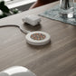 Whimsical Feline Garden Print Wireless Charging Pad - Eco-Friendly Tech Accessory