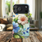 Rose Petal Mosaic Tough iPhone Magnetic Case, Durable Protection, Stylish iPhone Design, Gift for Her, Nature Lover, Unique Stained Glass  Accessory