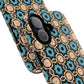 Sahara Star Mosaic Colorful Geometric iPhone Cases, Tough Magnetic iPhone Cases, Vibrant Design iPhone Cover, Durable iPhone Protection, Stylish Tech Accessories.