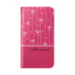 Personalized Pink Bow Coquette Flip iPhone and Samsumg Case — Custom Name or Affirmation Wallet Cover