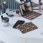 Blossom Elegance: Noir Garden Floral Pattern Mini Clutch Bag - Perfect for Gifts, Parties & Everyday Use
