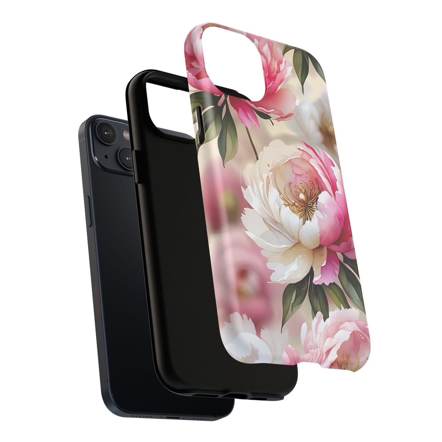 Blooming Petals Tough Magnetic Phone Cases, Elegant Phone Cover, Durable Case for Flower Lovers, Phone Accessories
