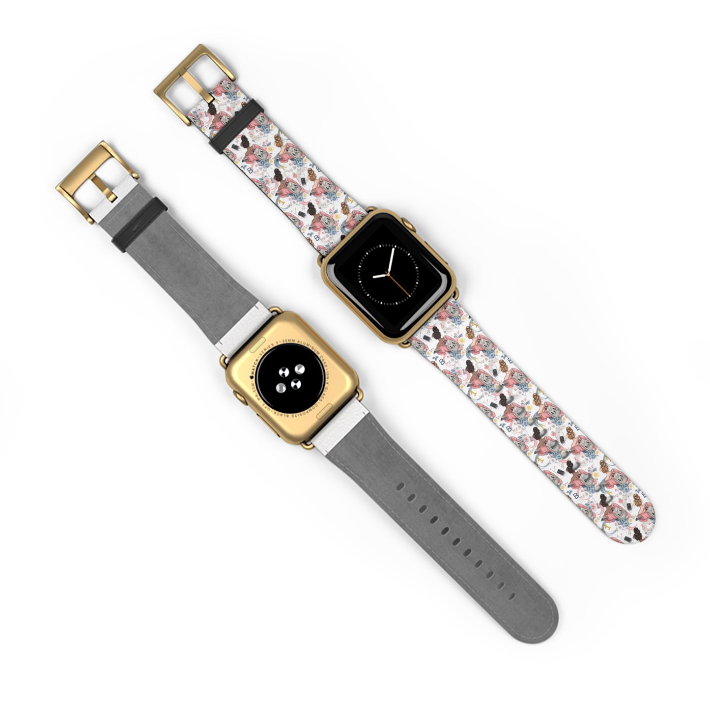 Study Chic Floral Watch Band | Stylish Accessory for Everyday Wear & Gifts.
