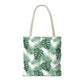 White Tropical Bliss Tote Bag