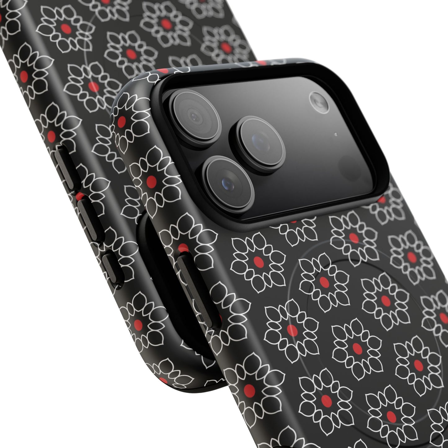 Floral Power Magnetic Tough iPhone Cover | Tough iPhone Cover, Floral Design, Custom iPhone Accessory, Gift for Her, iPhone Case