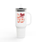 LOVE Coquette  40oz Travel Mug, Coquette Tumbler, Gift for Her.