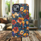 Cathedral Petals Tough Magnetic iPhone Case, Durable, Stylish, Unique Floral Design, Gifts for Her, Birthday, Everyday Use, Stained Glass iPhone Case.