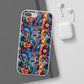 Psychedelic Visions Flexi iPhone and Samsung Case - Colorful Abstract Design.