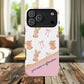 Personalized Bunny iPhone Case - Cute Animal Design, Tough MagSafe® Magnetic Case, Easter Gift, Spring Aesthetic, Kids Accessories