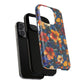Cathedral Petals Tough Magnetic iPhone Case, Durable, Stylish, Unique Floral Design, Gifts for Her, Birthday, Everyday Use, Stained Glass iPhone Case.