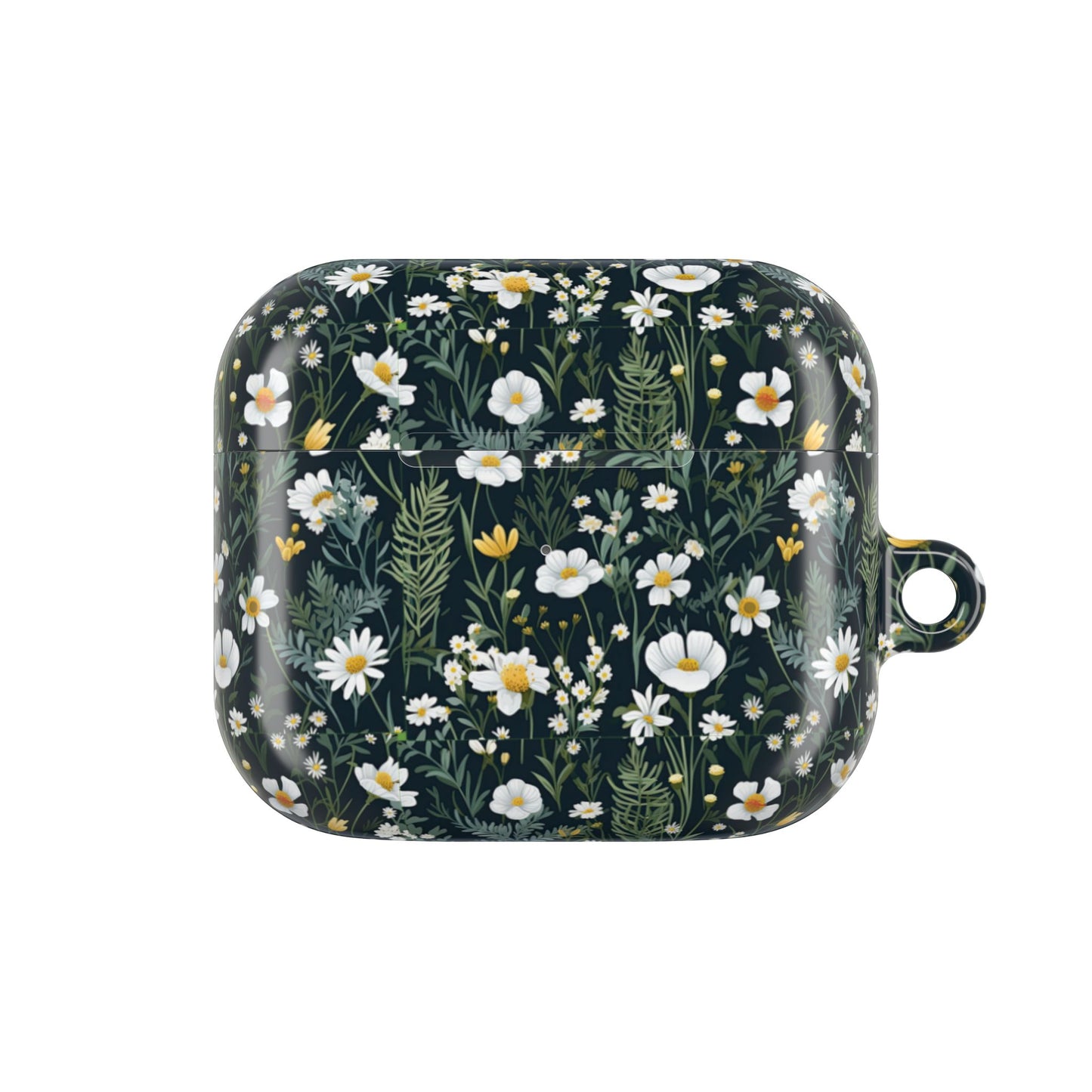 Daisy Delight Floral AirPod Case - Stylish Flower Design for Music Lovers