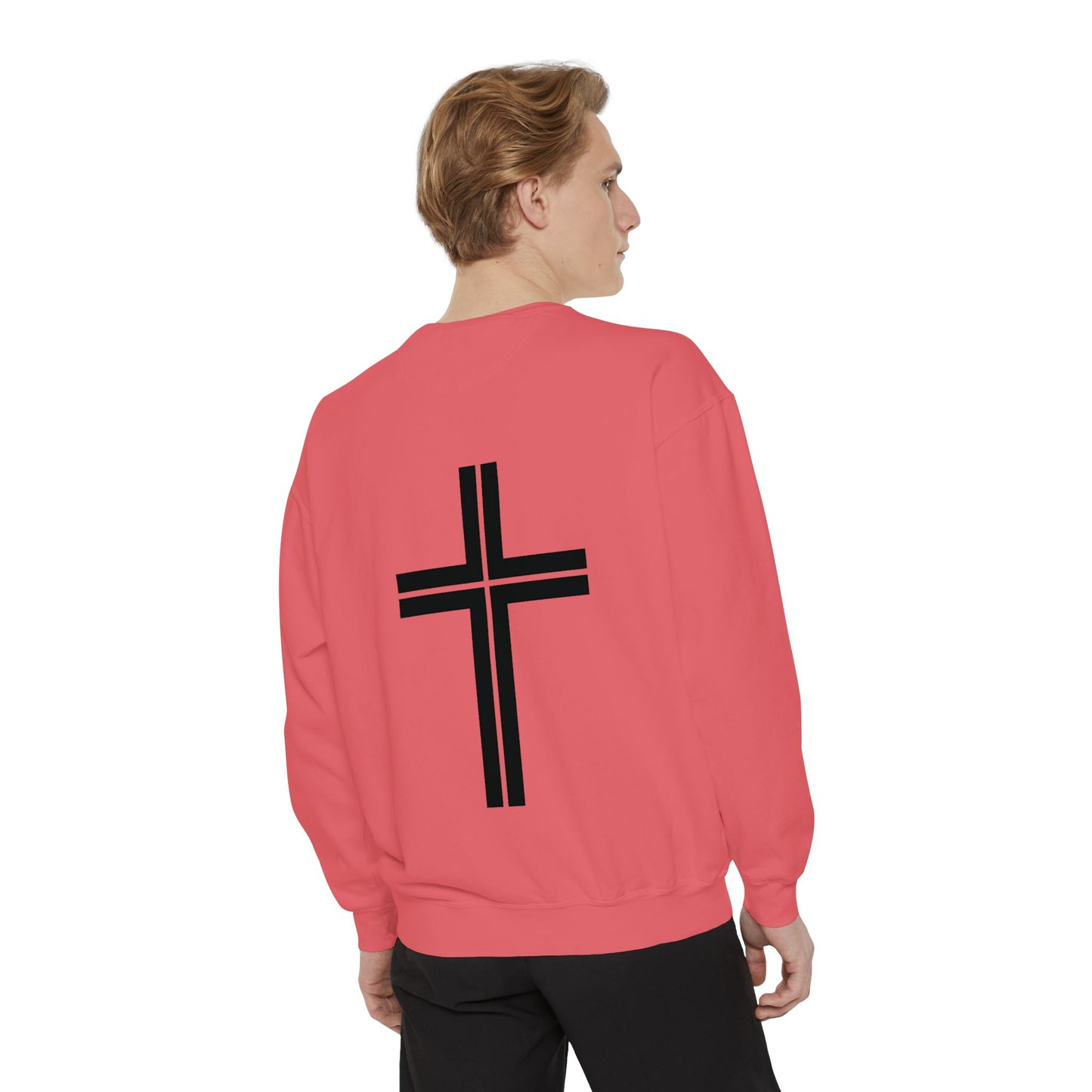 GOD is LOVE Unisex Comfort Colors Garment-Dyed Sweatshirt