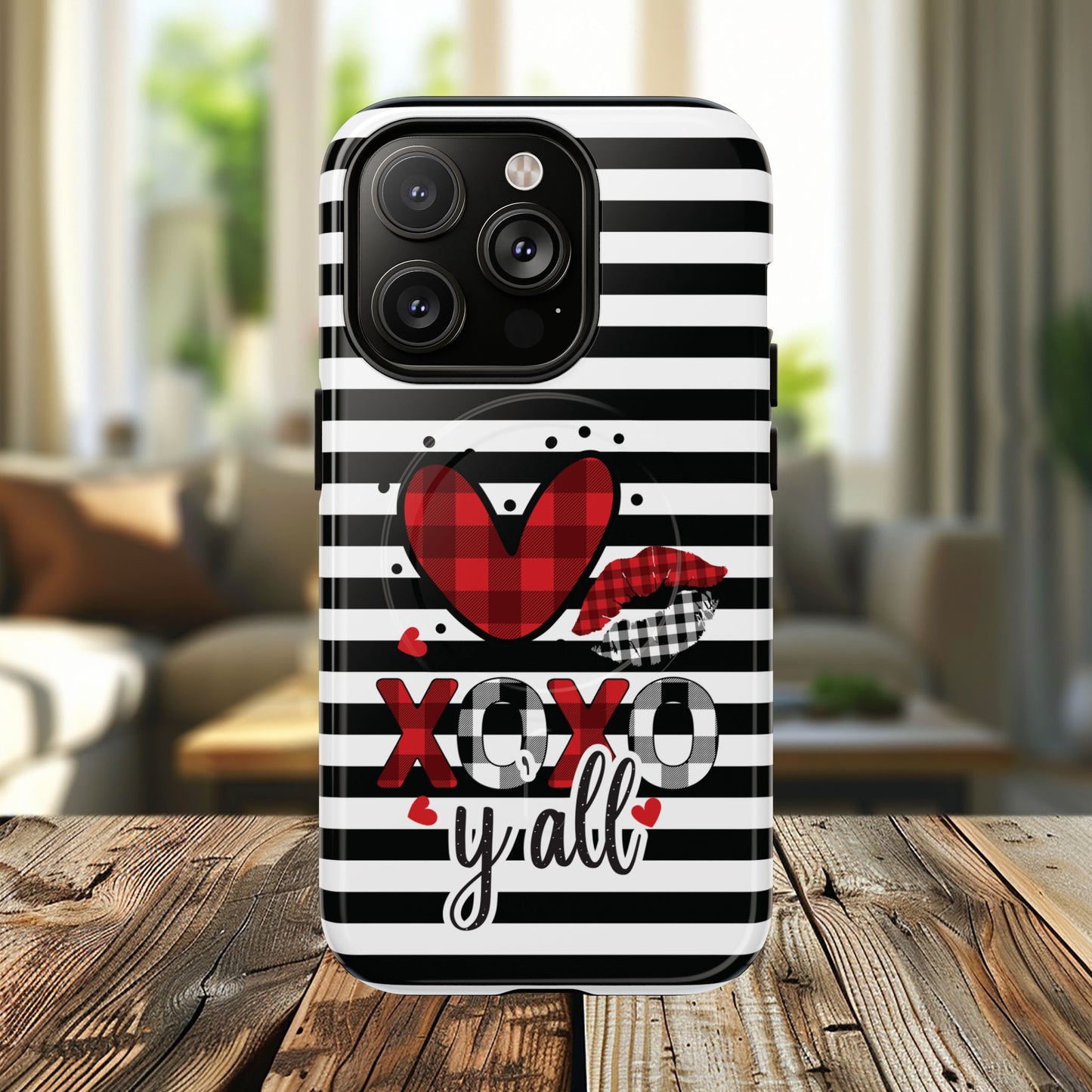 Stylish Tough Magnetic Phone Cases, Trendy Gifts for Her, Holiday Accessories, Floral Design, Cute Phone Protection