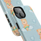 Cute Bear Magnetic iPhone Case, Kid-Friendly iPhone Cover, Stylish Cell Accessory, Gift for Kids, Durable Design for Any Occasion