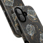 Midnight Bloom Tough iPhone Magnetic Cases,  iPhone 14, iPhone 15, iPhone 16, Pro, Pro Max, Plus MagSafe Case, Protective Tech Accessories, Gift for Her, Floral Design