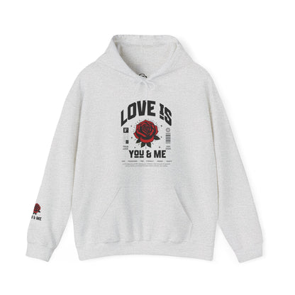 You and Me Unisex Gildan Hoodie Sweatshirt