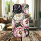 Floral Peonies Tough Magnetic Phone Cases, Durable Floral Phone Cover, Chic Flower Case, Stylish Phone Protector, Gift for Her