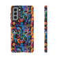 Psychedelic Visions Vibrant Samsung, iPhone and Google Pixel Phone Cases - Colorful Artistic Design