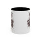 Inspirational Accent Coffee Mug - True Story, He's Not Here (Matthew 28:6) 11oz/ Faith Gift