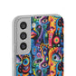 Psychedelic Visions Flexi iPhone and Samsung Case - Colorful Abstract Design.