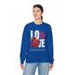 LOVE Always Unisex Heavy Gildan Blend™ Crewneck Sweatshirt.