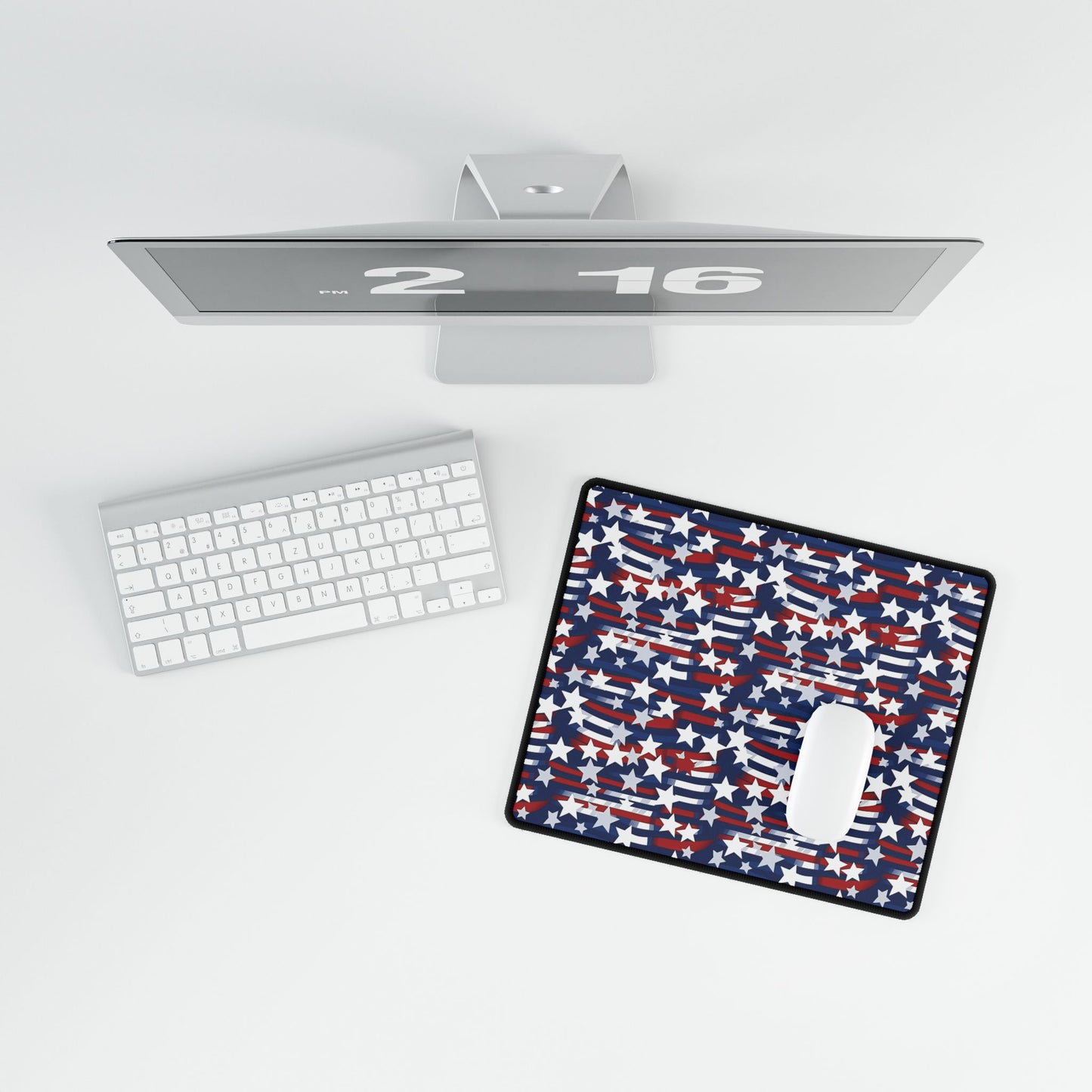 Patriotic Waves Desk Mats