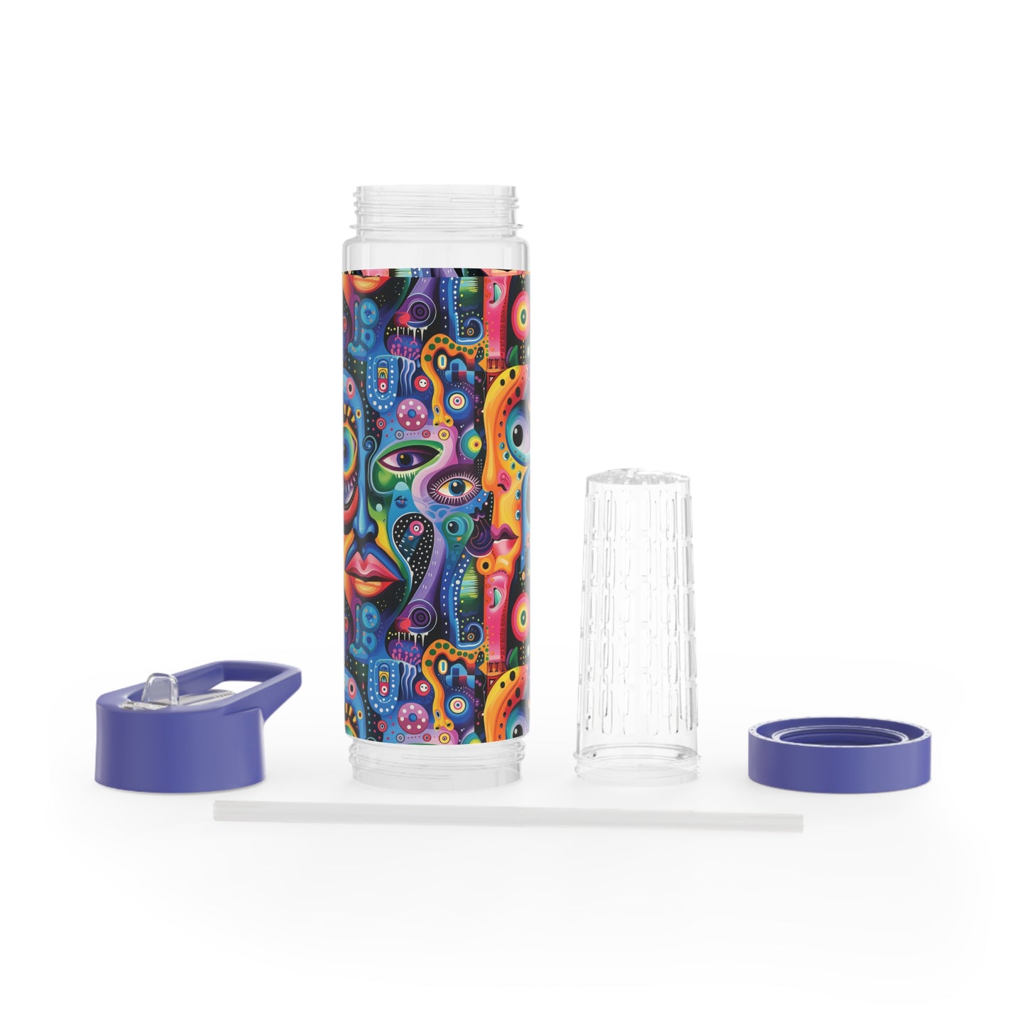 Psychedelic Visions Infuser Water Bottle