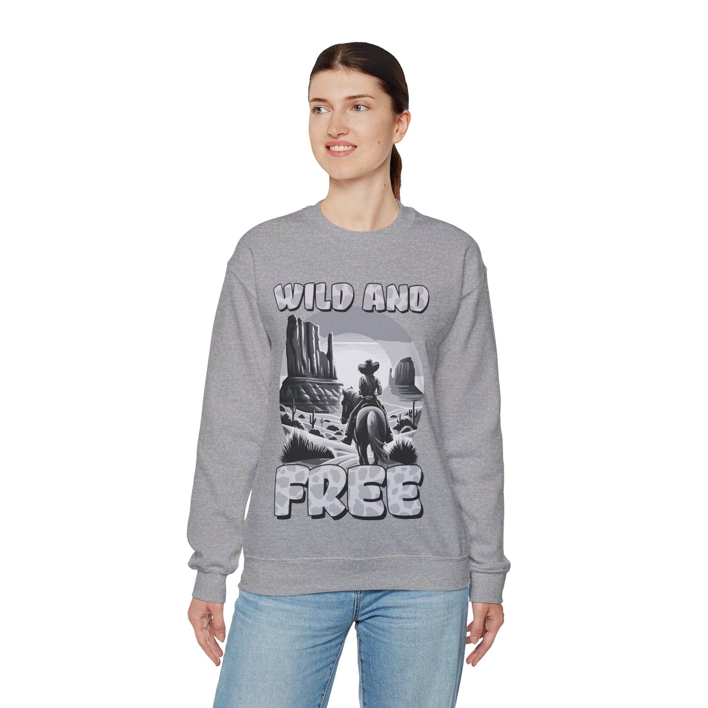 Wild 'n' Free Unisex Heavy Blend™ Crewneck Sweatshirt