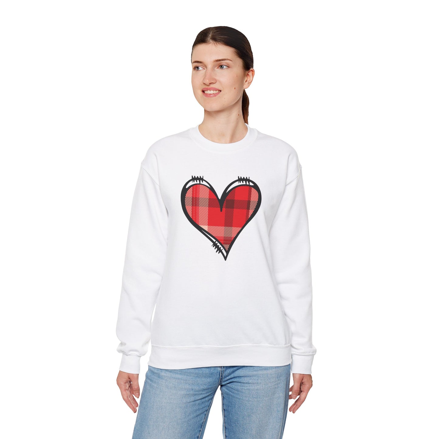 LOVE Always Unisex Heavy Gildan Blend™ Crewneck Sweatshirt.