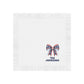 Personalized Patriotic Napkins — Red White & Blue Bow with 'Name or Message'