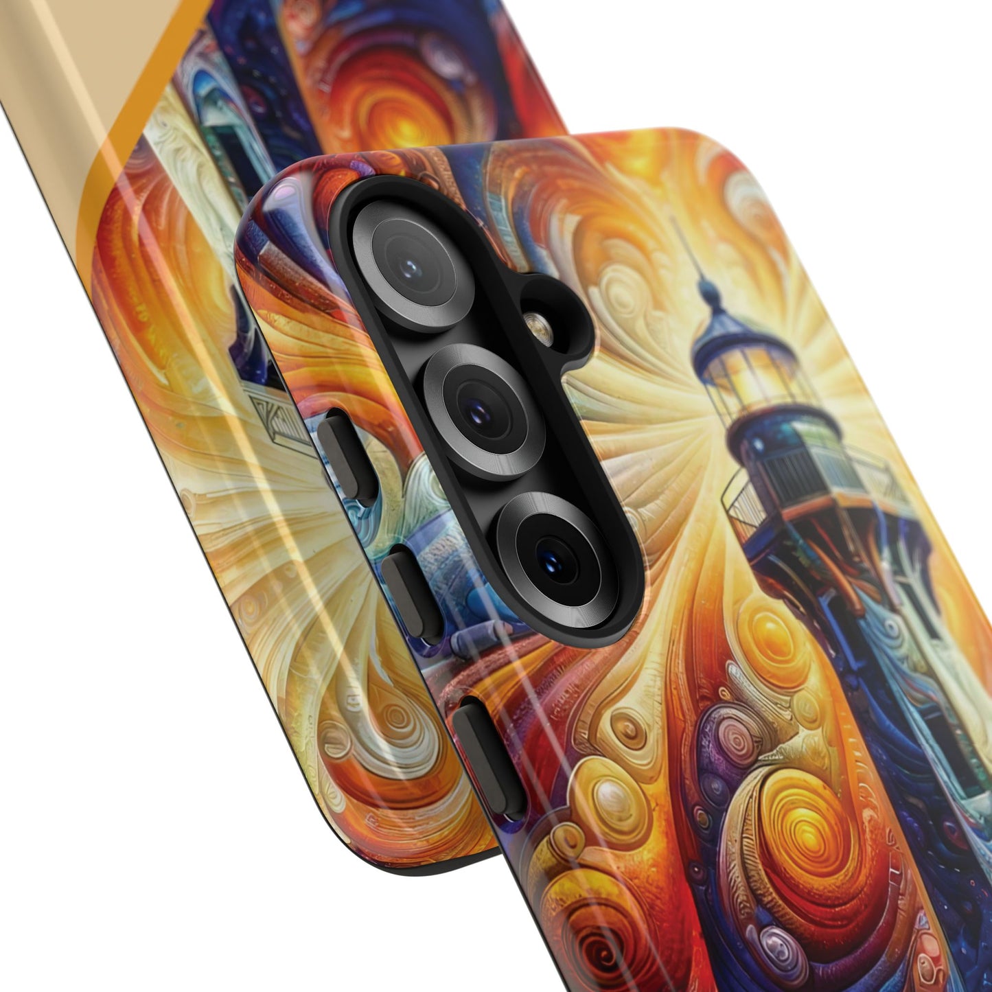 Personalized Cosmic Beacon Tough Samsung and Google Phone Cases